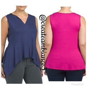 Kim & Cami Sharkbite Top